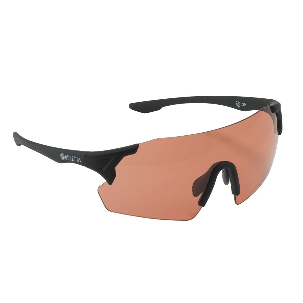 Beretta Unisex Protective Shooting Safety Plastic Frame Challenge EVO Glasses for Eye Protection