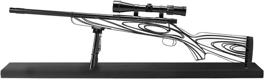 Sniper Rifle Metal Sculpture Decor