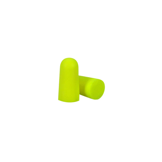 Peltor Sport Blasts Corded Disposable Earplugs 97081-10C, 2 Pair Pack, Neon Yellow