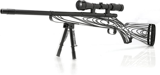 Sniper Rifle Metal Sculpture Decor