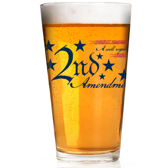 2nd Amendment Pint Glass (16 oz)