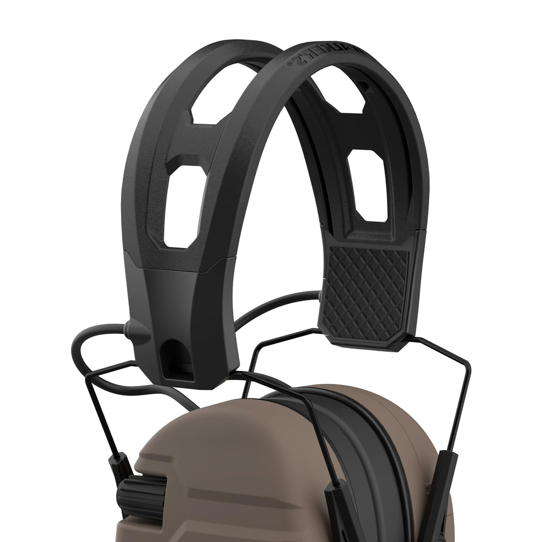 Walker's Recon Digital Muffs - Durable IPX4 Resistant Shooting Hearing Protection Electronic Muffs, 2 AAA Batteries Included