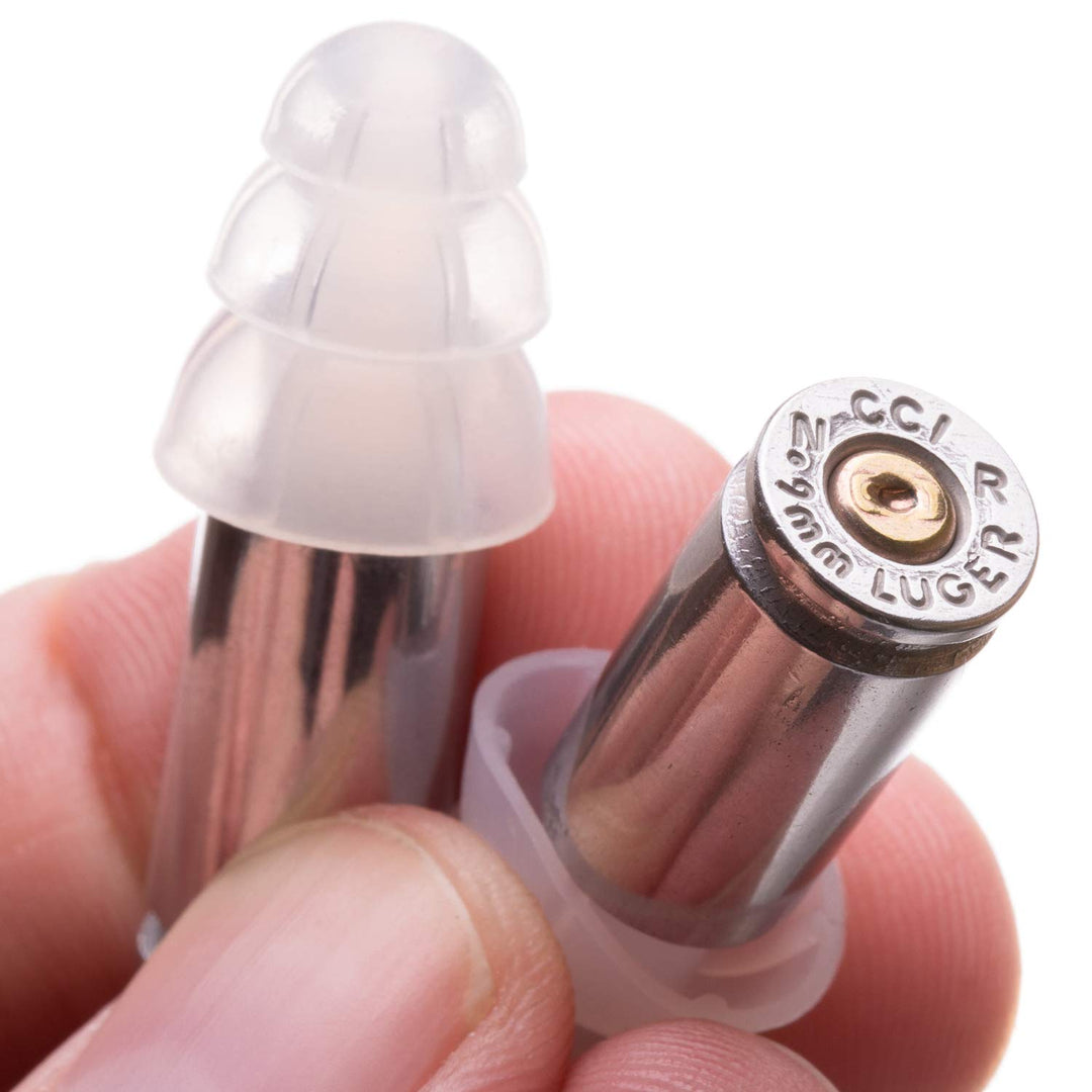 9MM Earplugs with Carry Case (Nickel)