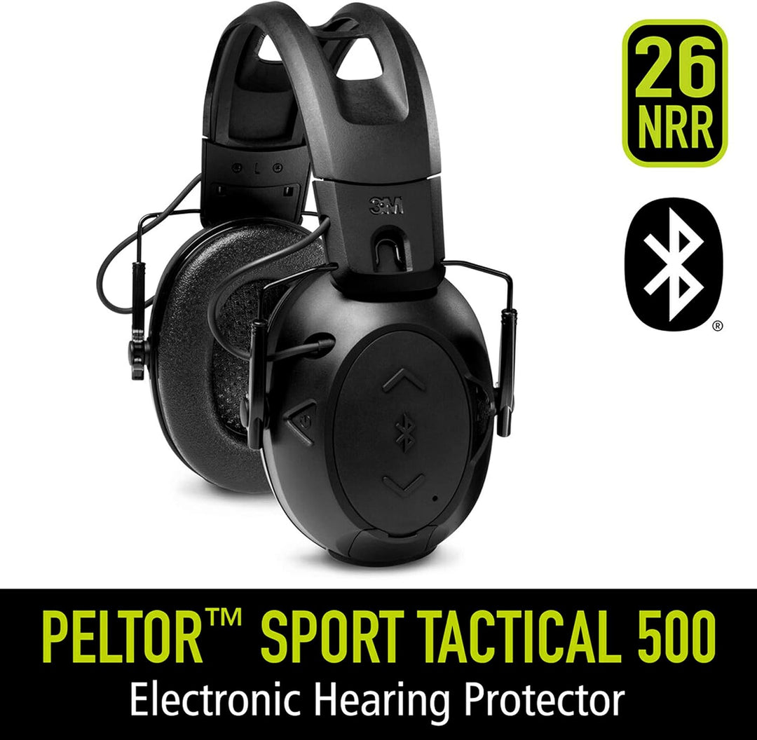 Peltor Tactical 500 Smart Electronic Hearing Protector with Bluetooth