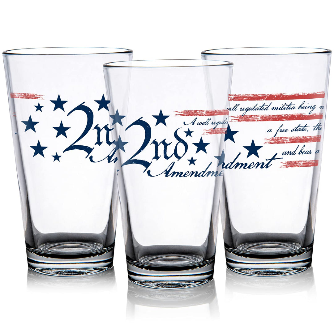 2nd Amendment Pint Glass (16 oz)