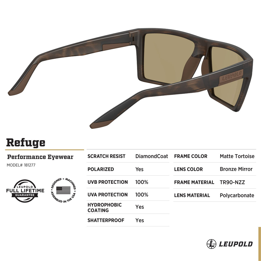 Leupold Refuge Performance Eyewear with Polarized Lenses