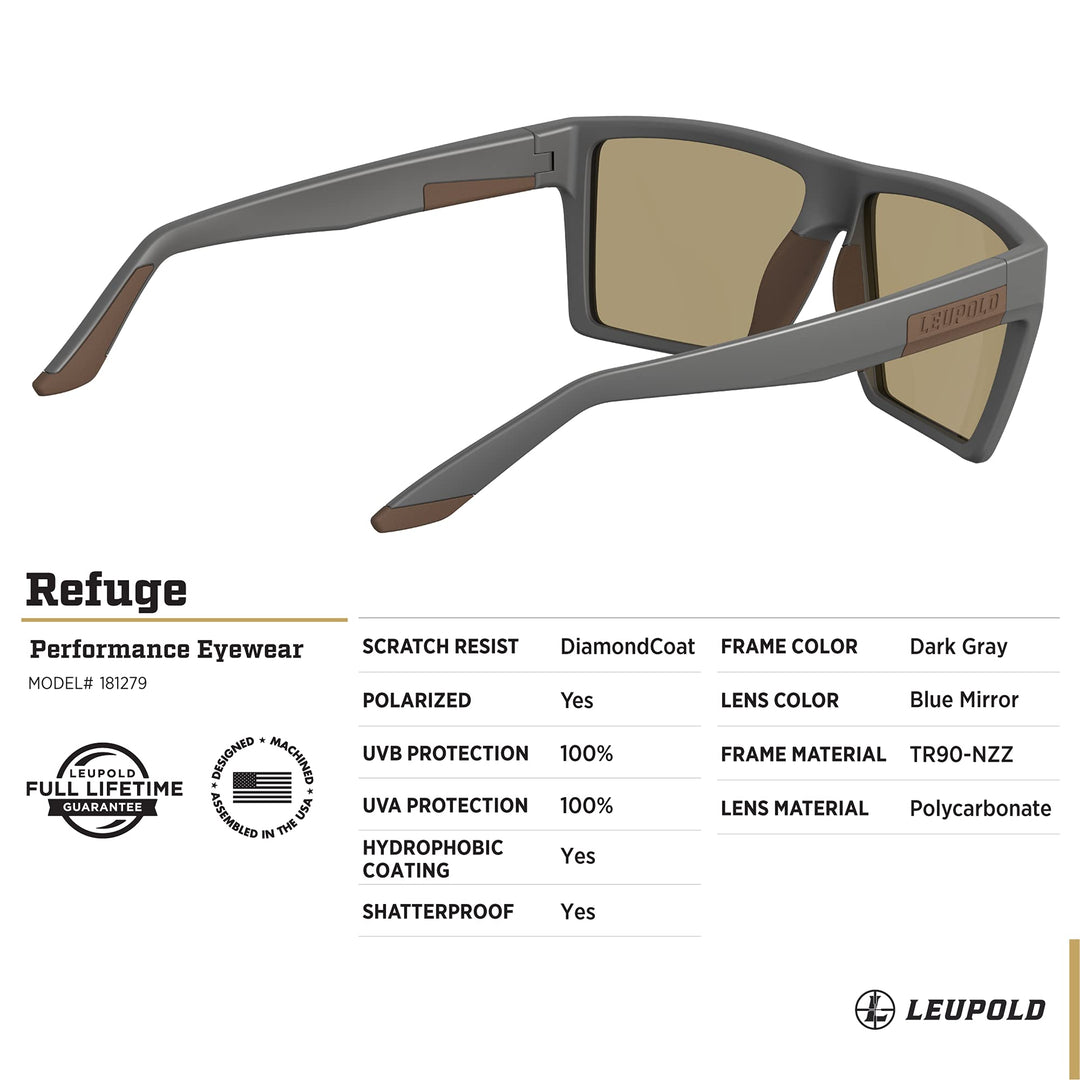 Leupold Refuge Performance Eyewear with Polarized Lenses