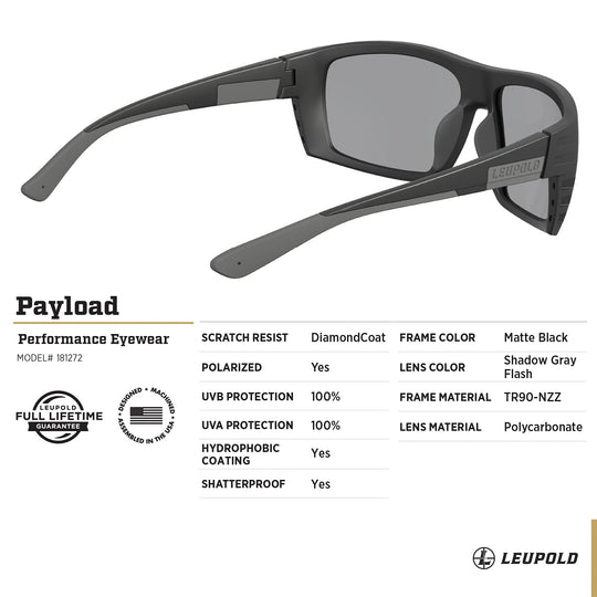 Leupold Payload Performance Eyewear with Polarized Lenses