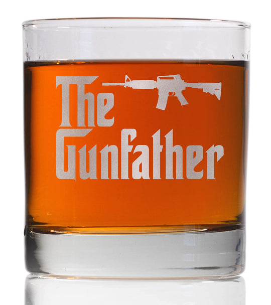 The Gunfather Whiskey Glass 11 Oz.