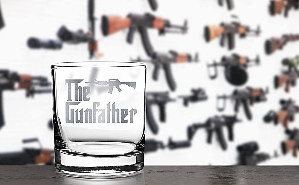 The Gunfather Whiskey Glass 11 Oz.