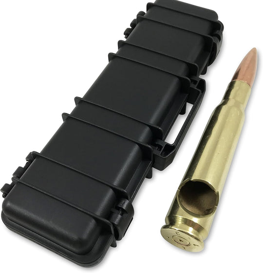 50 Caliber BMG Bottle Opener with Rifle Case Gift Box (Black)