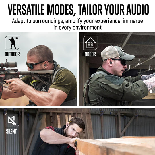 GLORYFIRE Shooting Earmuffs with Bluetooth