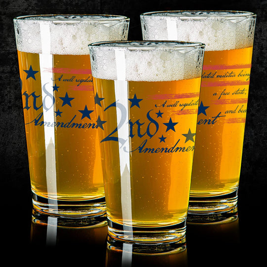 2nd Amendment Pint Glass (16 oz)