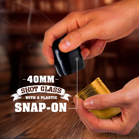 40 MM Casing Shot Glass (2 oz)