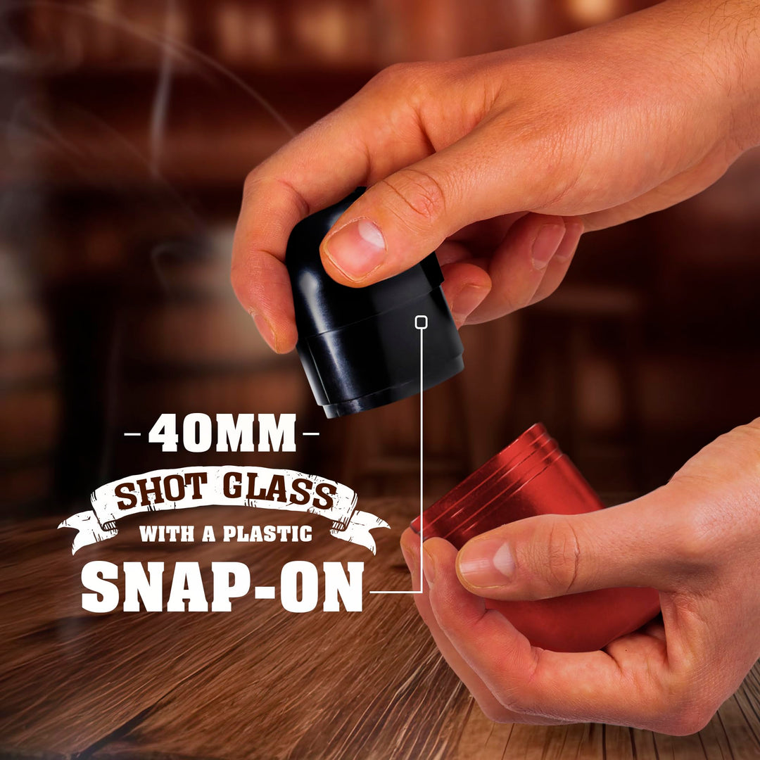 40 MM Casing Shot Glass (2 oz)