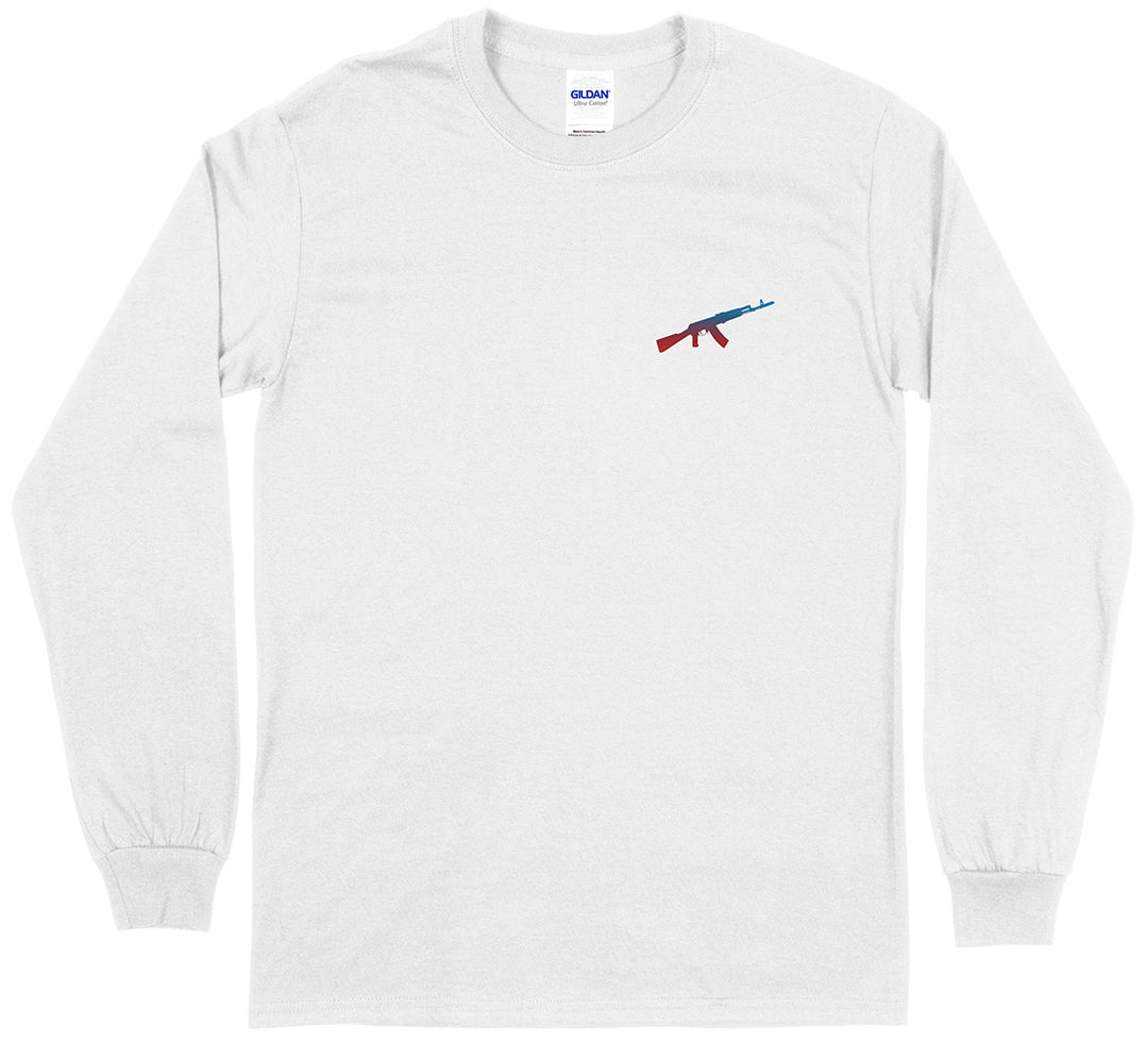 AK-47 Silhouette Long Sleeve T-Shirt