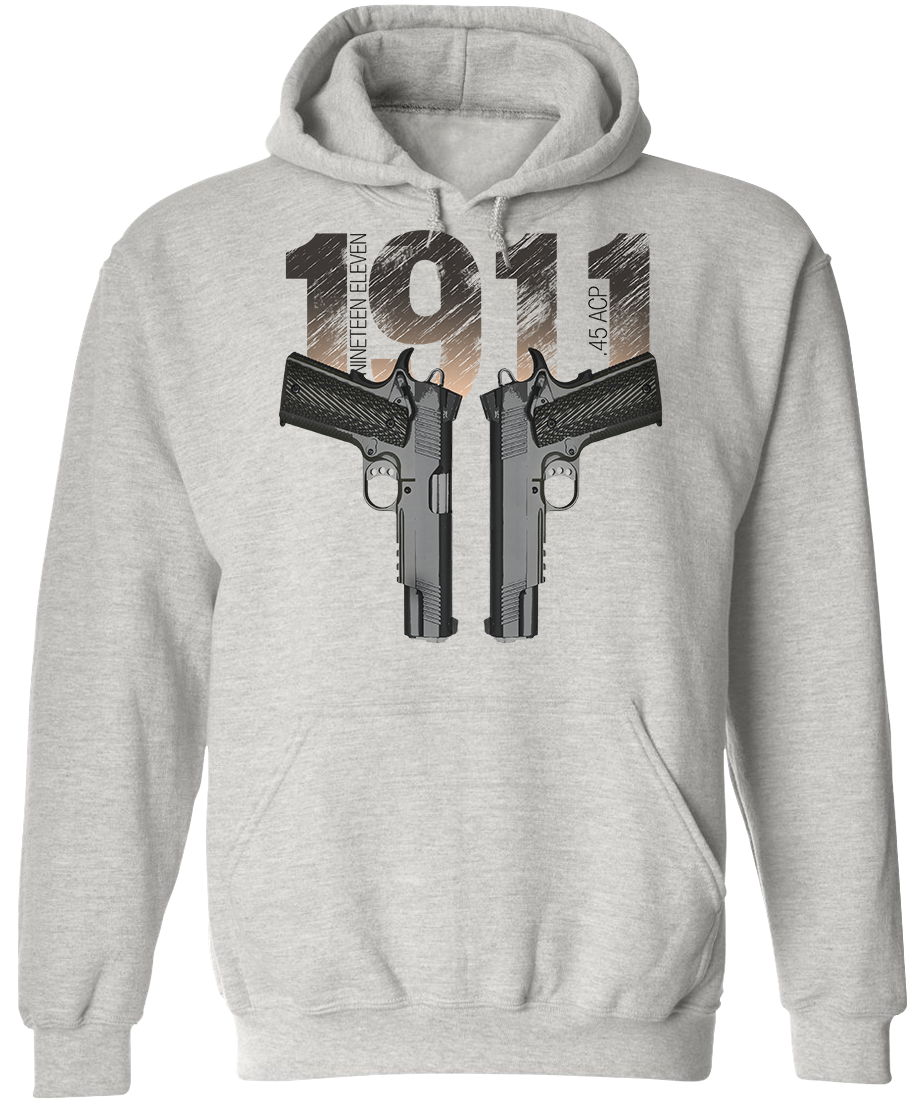 Colt 1911 Handgun Hoodie