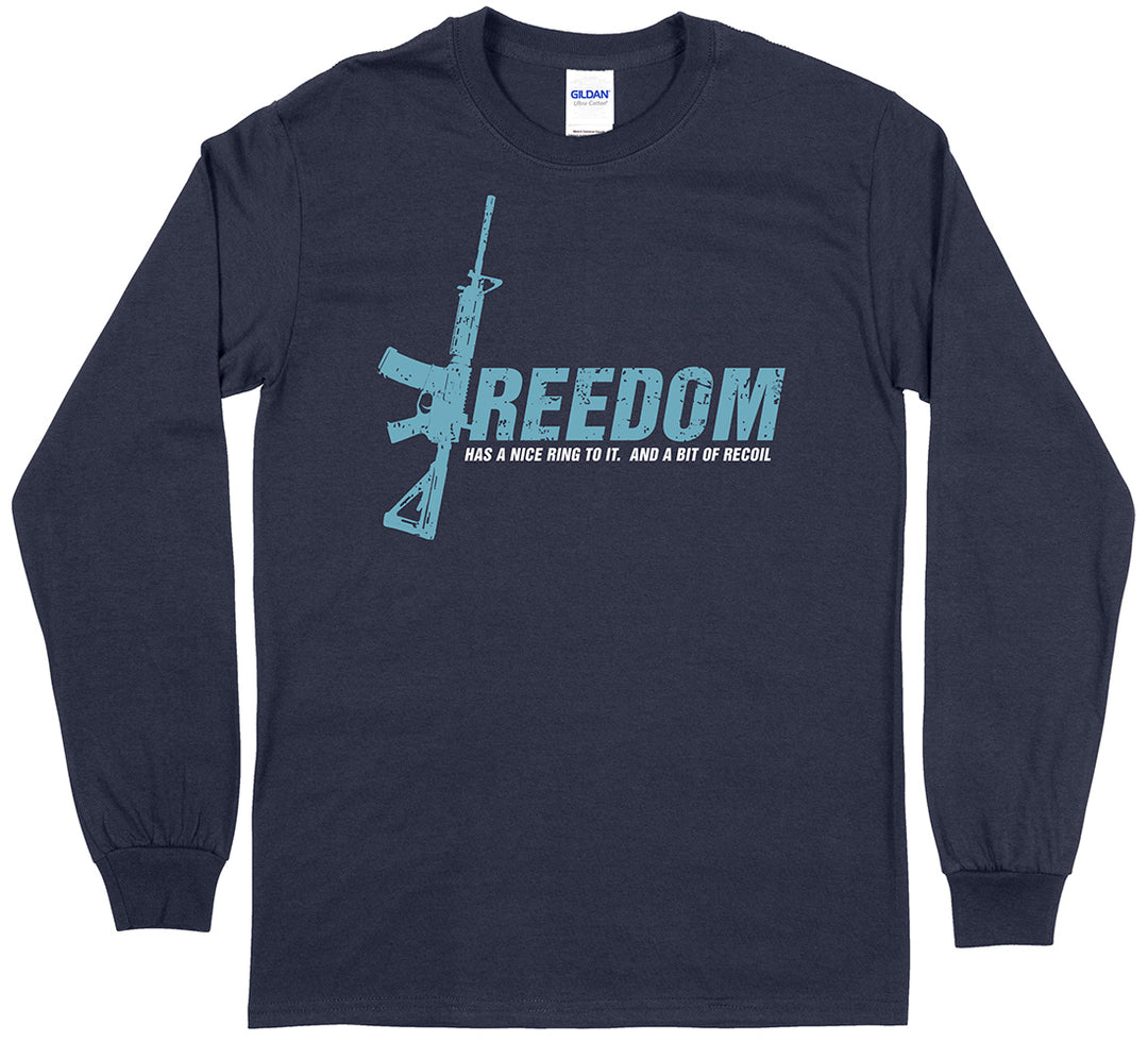 Freedom Has a Nice Ring to It... Men Long Sleeve T-Shirt
