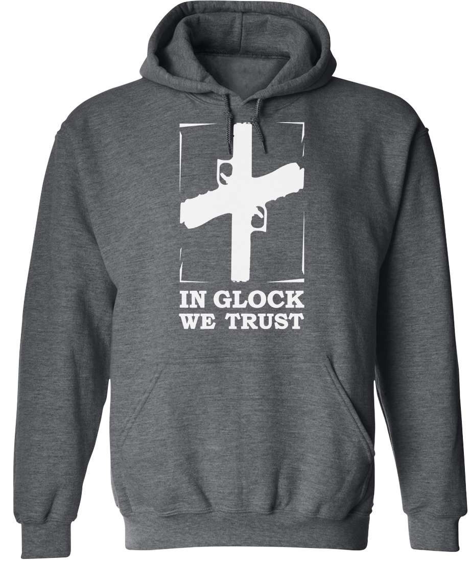 In Glock We Trust Men's Hoodie