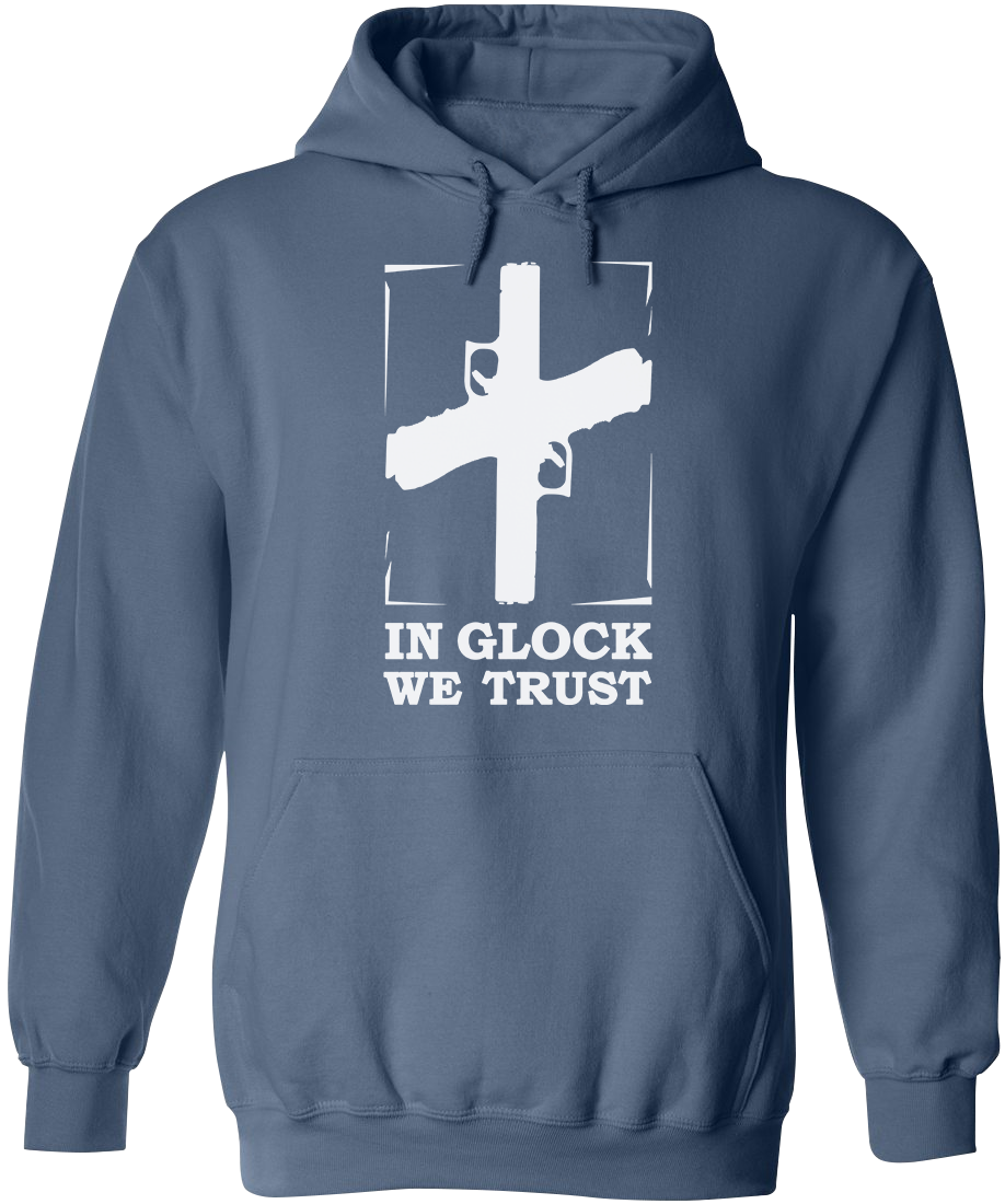 In Glock We Trust Men's Hoodie –