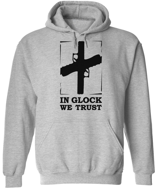 In Glock We Trust Men's Hoodie