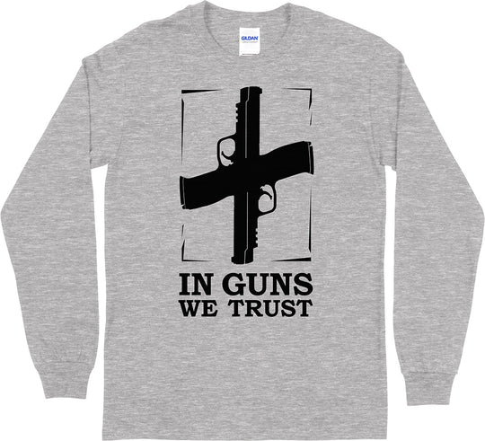 In Guns We Trust Men Long Sleeve Men's T-Shirt