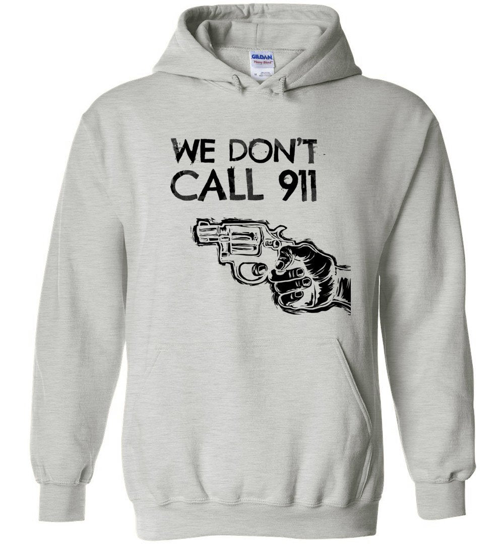 We Don't Call 911 - Men's Pro Gun Shooting T-shirt - Ash