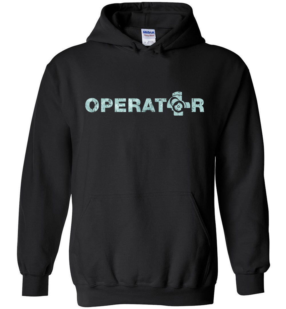AK-47 Bolt Face Operator - Men's Pro Gun Hoodie - Black