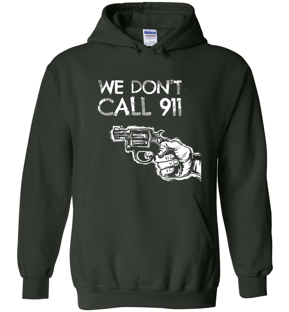 We Don't Call 911 - Men’s Pro Gun Shooting T-shirt - Green