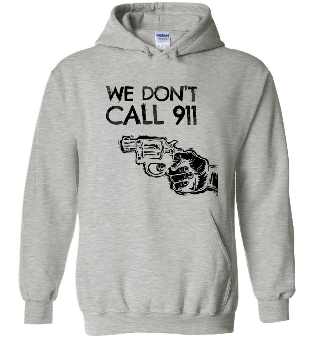 We Don't Call 911 - Men's Pro Gun Shooting T-shirt - Ash