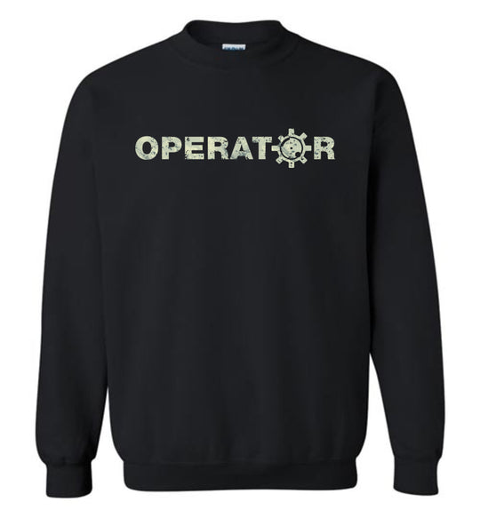 AR-15 Bolt Face Operator - Men's Pro Gun Sweatshirt -  Black