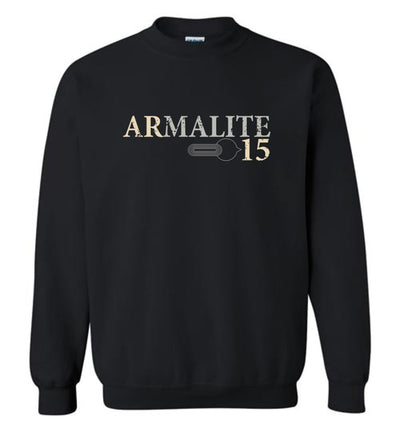 Armalite AR-15 Rifle Safety Selector Men's Sweatshirt - Black