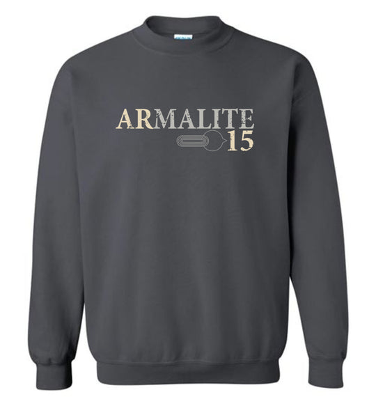 Armalite AR-15 Rifle Safety Selector Men's Sweatshirt - Charcoal