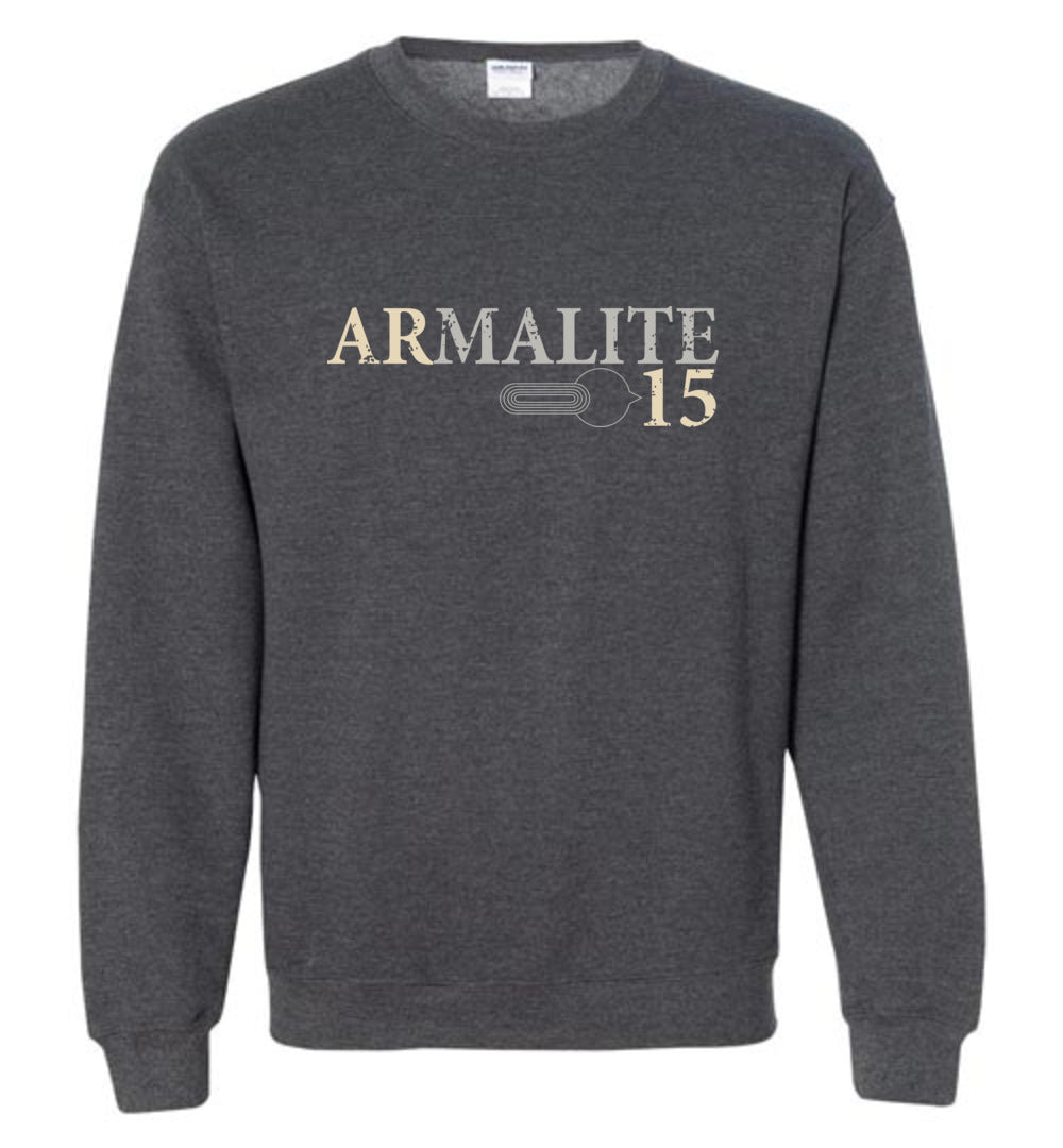 Armalite AR-15 Rifle Safety Selector Men's Sweatshirt - Dark Heather