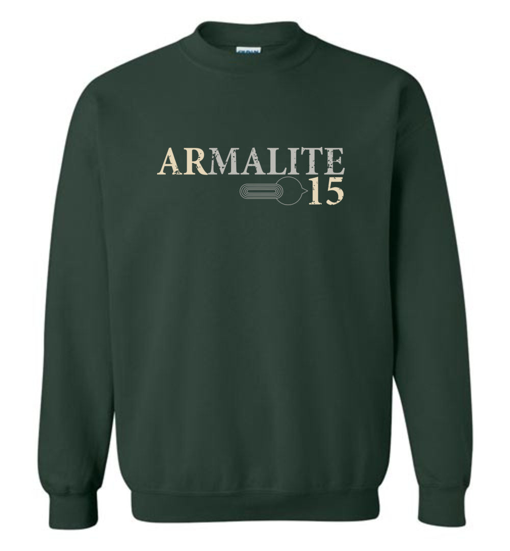 Armalite AR-15 Rifle Safety Selector Men's Sweatshirt - Green