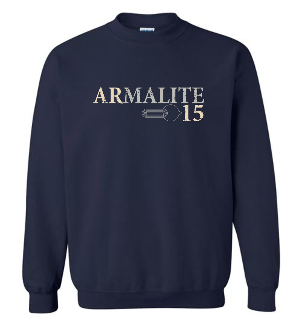 Armalite AR-15 Rifle Safety Selector Men's Sweatshirt - Navy