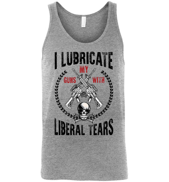 I Lubricate My Guns With Liberal Tears Men's Tank Top