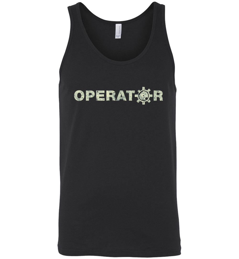 AR-15 Bolt Face Operator - Men's Pro Gun Tank Top - Black