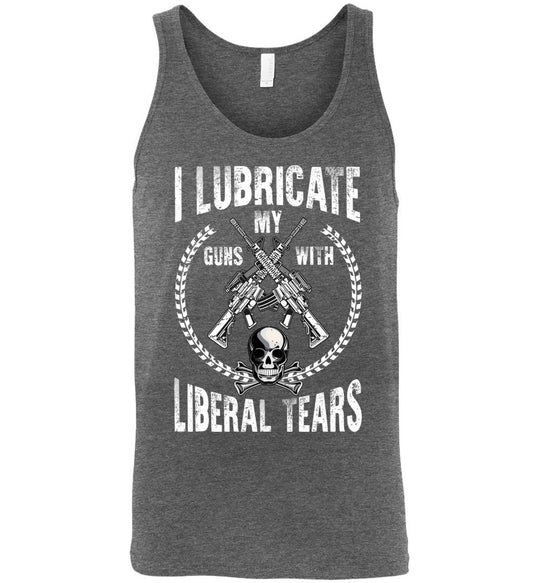 I Lubricate My Guns With Liberal Tears Men's Tank Top