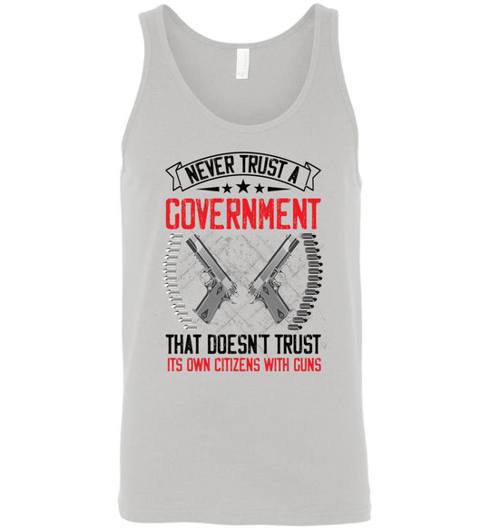 Never Trust a Government... Men's Tank Top