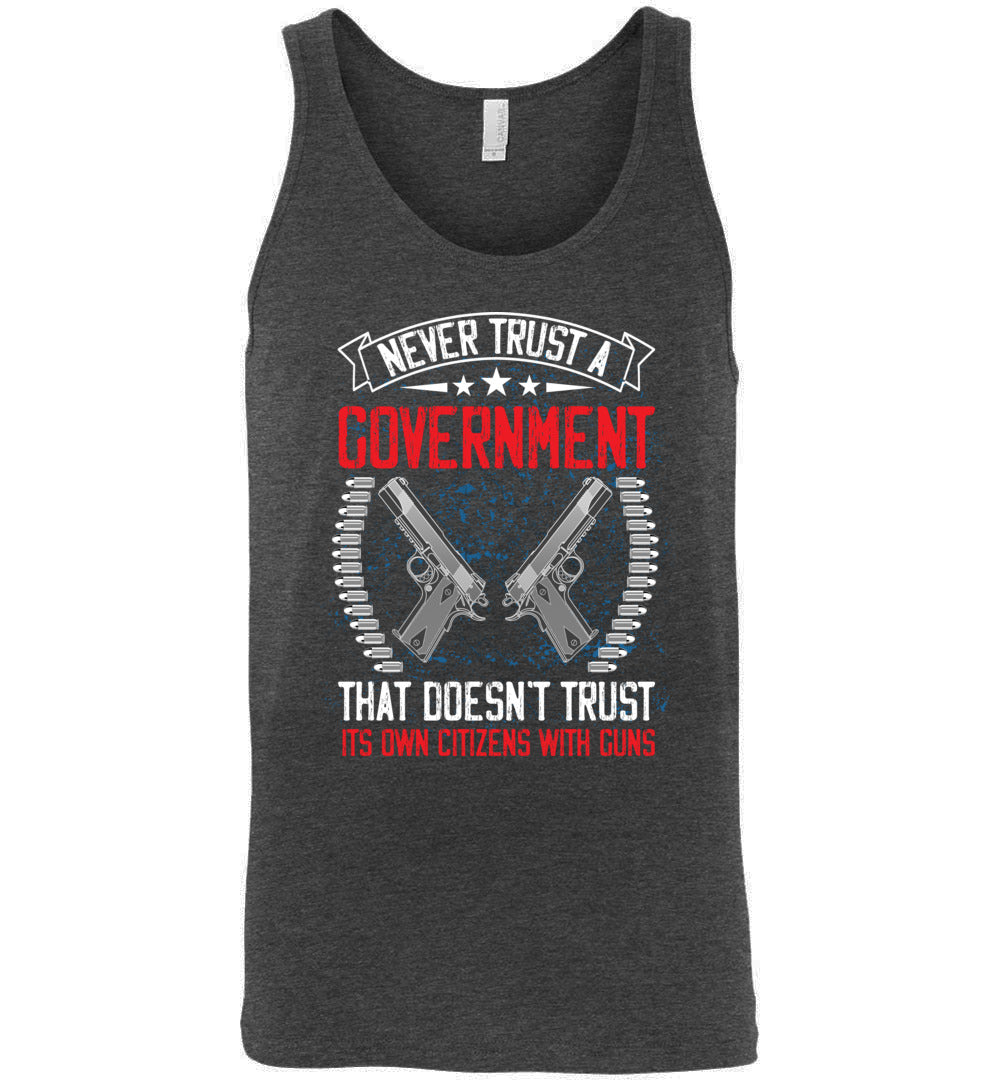 Never Trust a Government... Men's Tank Top