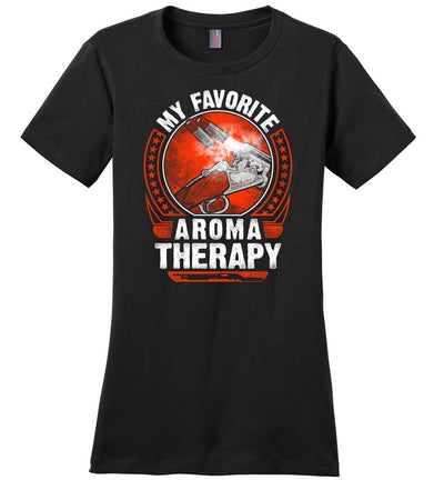 My Favorite Aroma Therapy - Pro Gun Women's Tshirt - Black