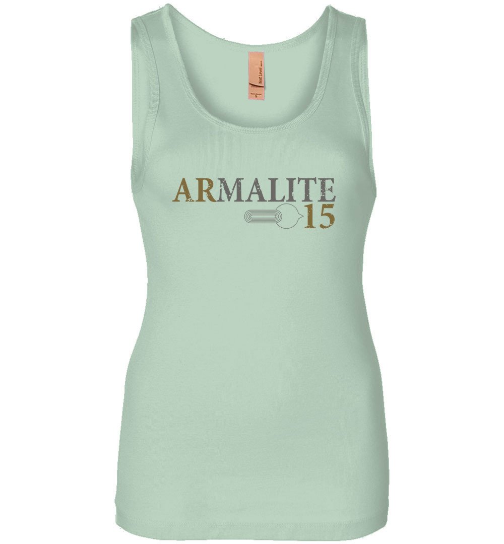 Armalite AR-15 Rifle Safety Selector Women's Tank Top - Mint