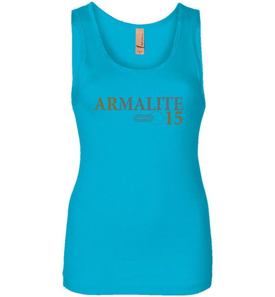 Armalite AR-15 Rifle Safety Selector Women's Tank Top - Turquoise
