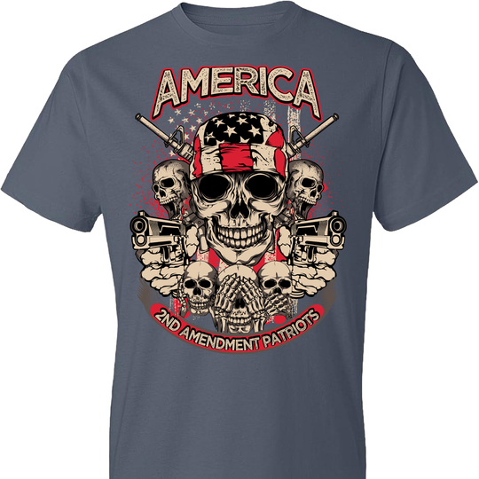 2nd Amendment Patriots - Pro Gun Men's Apparel - Lake Tshirt