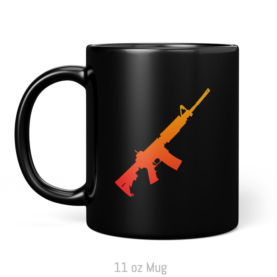 AR-15 Silhouette Mug