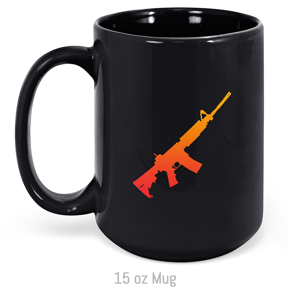 AR-15 Silhouette Mug