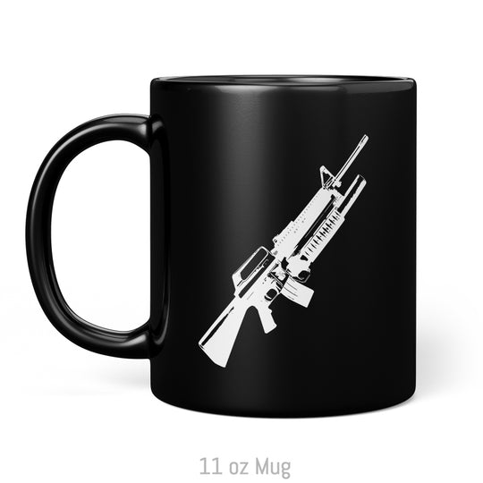 M16A2 Rifle with M203 Grenade Launcher Mug