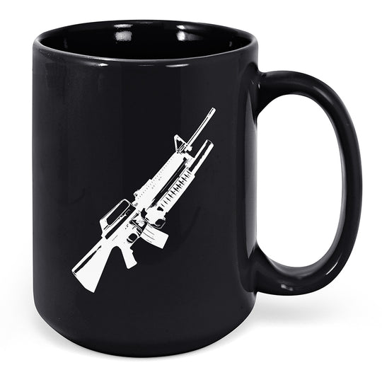 M16A2 Rifle with M203 Grenade Launcher Mug