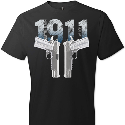 Colt 1911 Handgun - 2nd Amendment Men's Tee